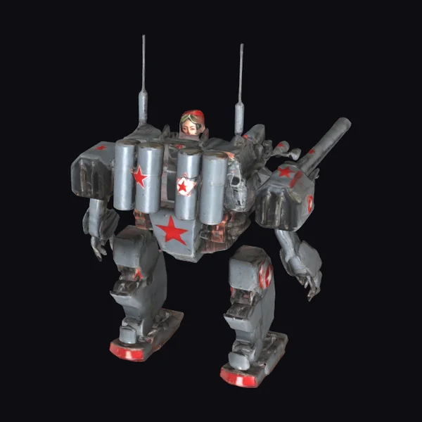 WWII Soviet Mecha Robot