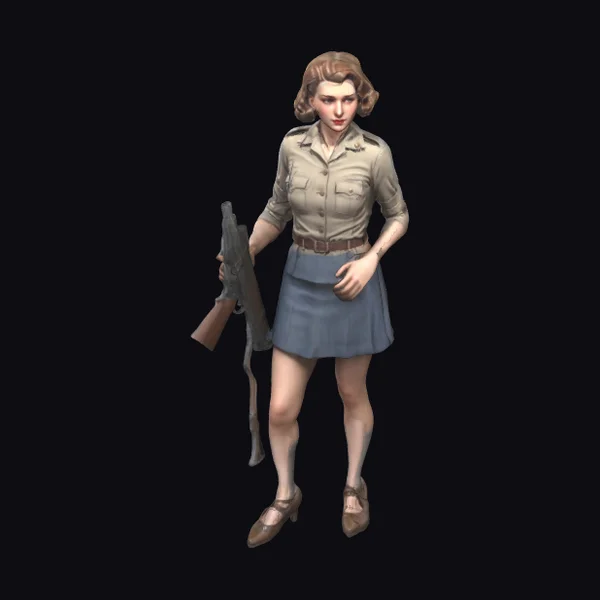 WWII Female French Resistance