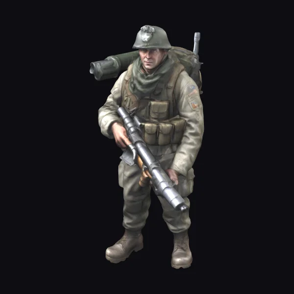 WWII US Hero Soldier