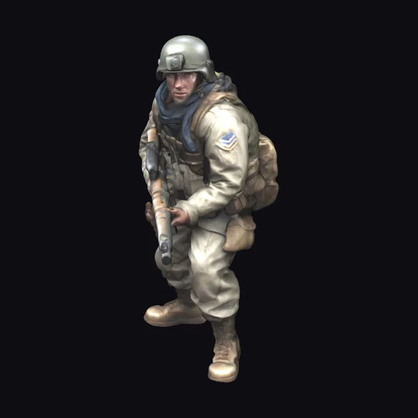 WWII US Soldier Bazooka