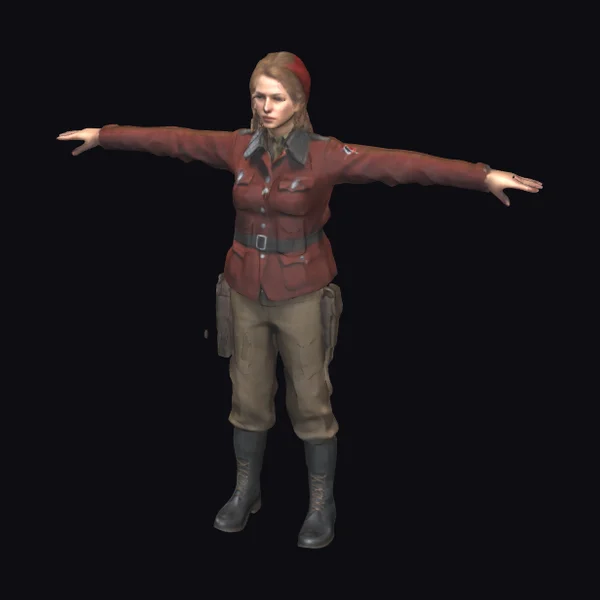 WWII Female Partisan Saboteur