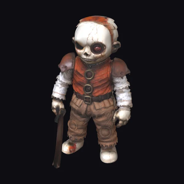 Zombie Child Warrior