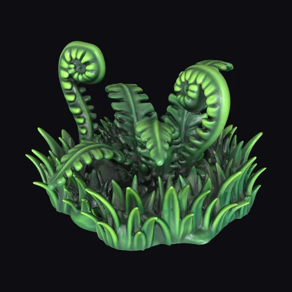 Emerald Fern Cluster