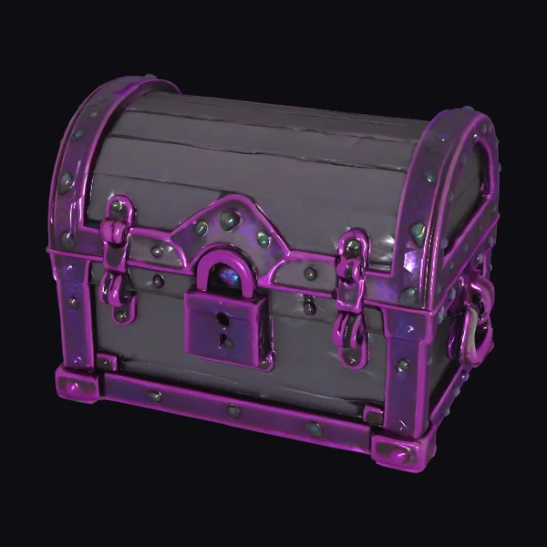 Purple Treasure Chest
