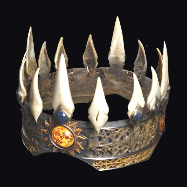 Ancient Bone Spike Crown