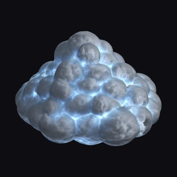 Glowing Storm Cloud