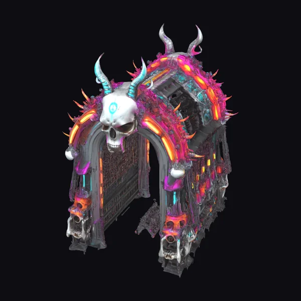 Biomechanical Skull Archway