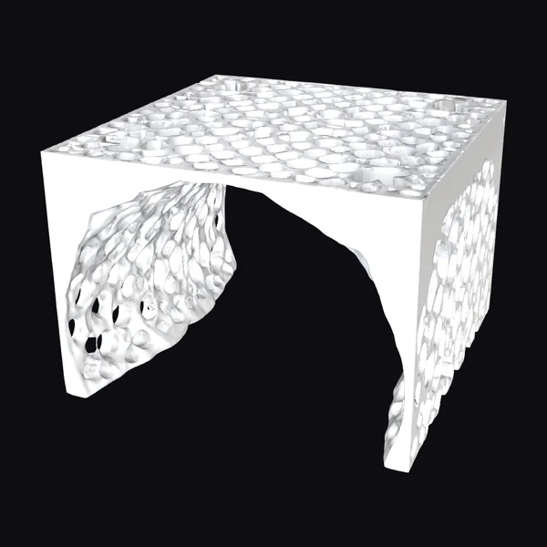 Voronoi Lattice Arch