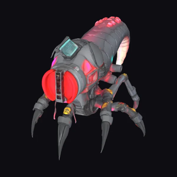 Biomechanical Malware Creature