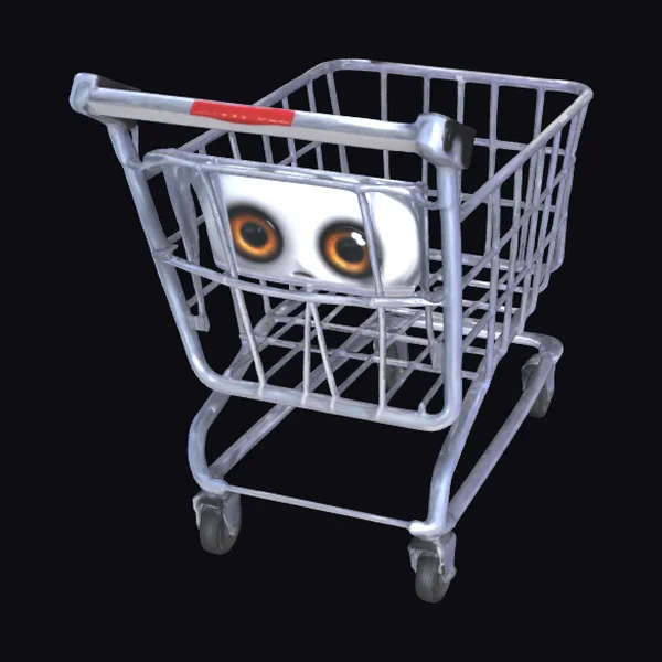 Cartoon Shopping Cart