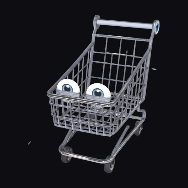Cartoon Shopping Cart
