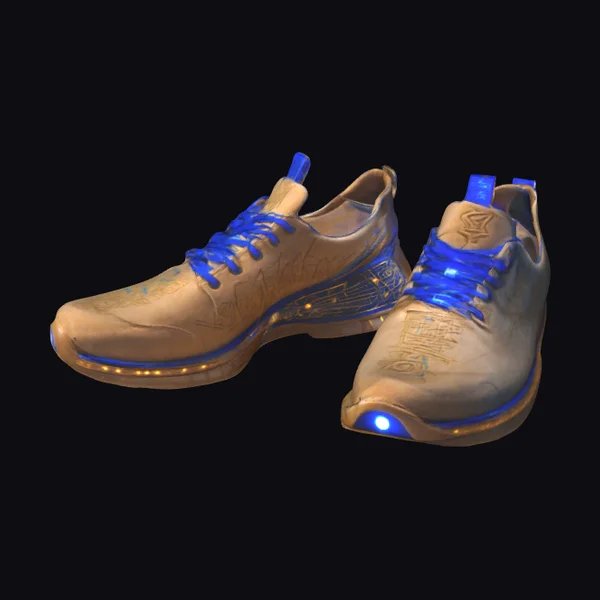 Glowing Ancient Sneakers