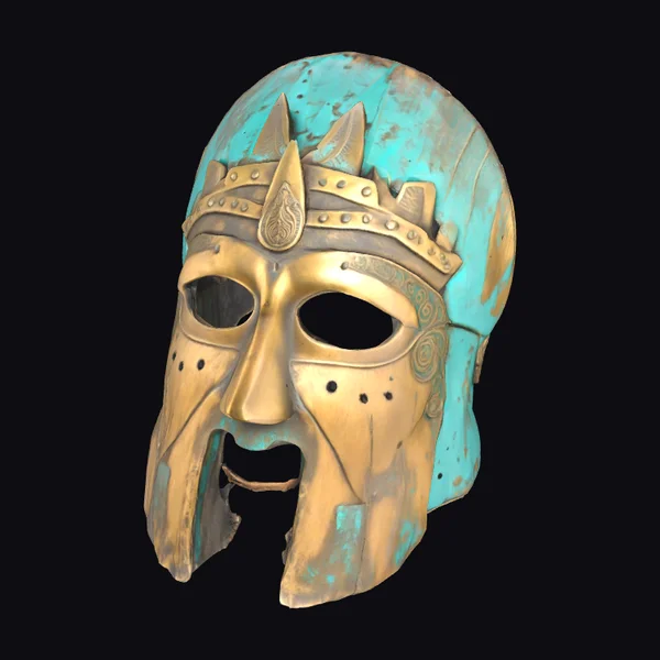 Ancient Warrior Helmet Mask