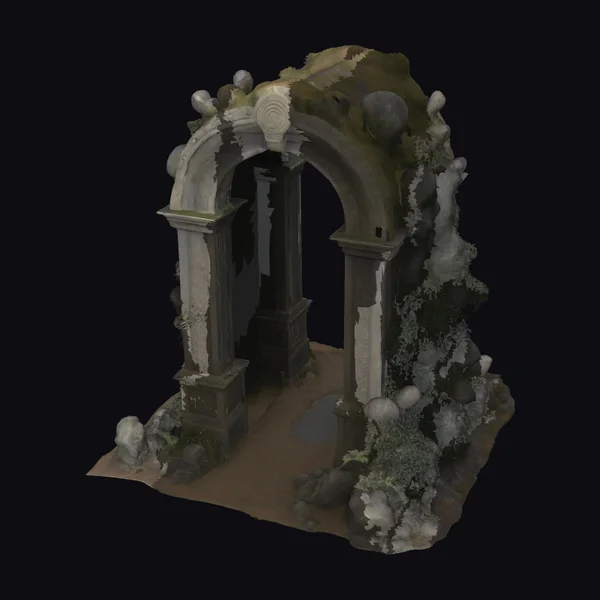 Ancient Stone Archway Ruin