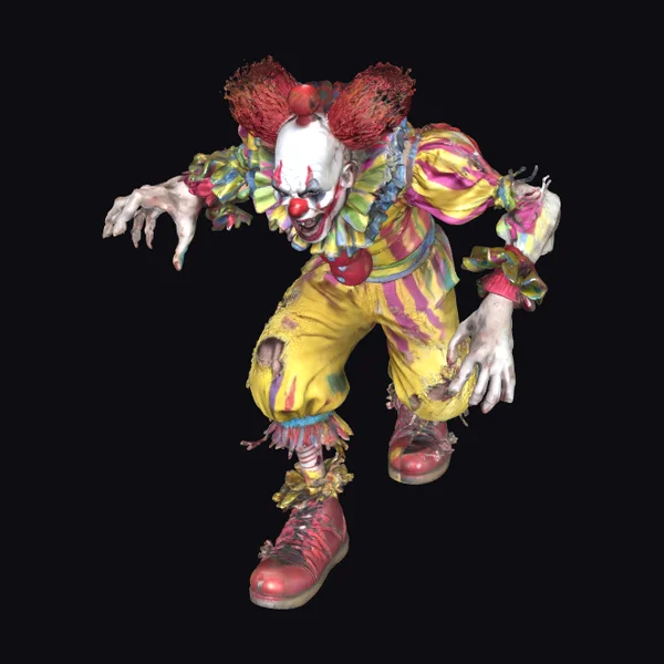 Zombie Clown Character