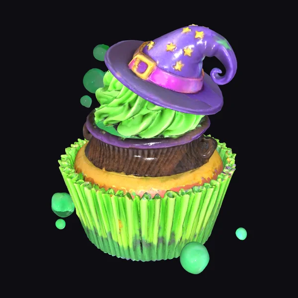 Witchy Cupcake Cauldron