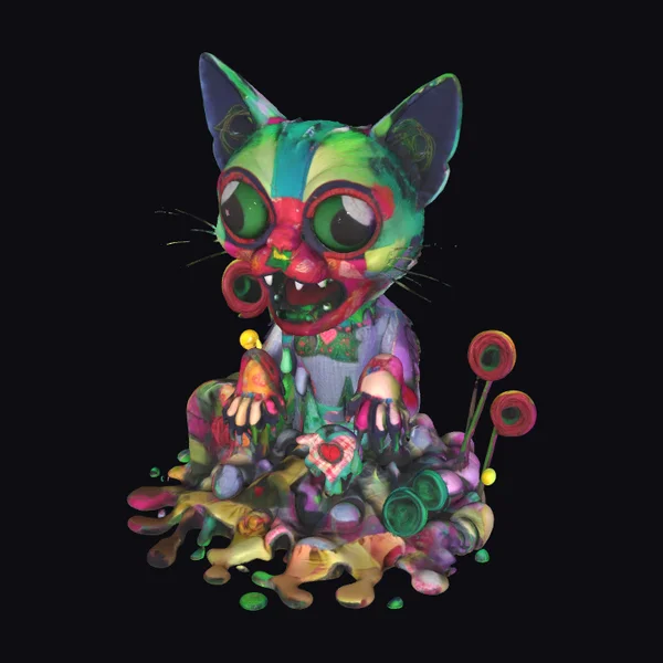 Zombie Candy Cat