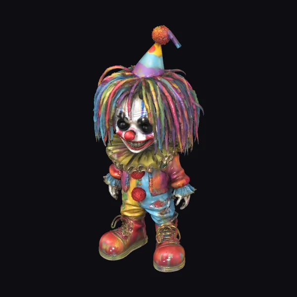 Creepy Clown Figure