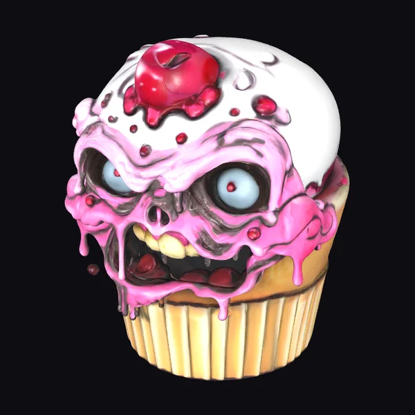 Zombie Cupcake