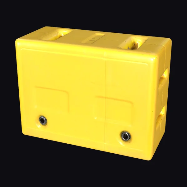 Yellow Triple Guard Rail