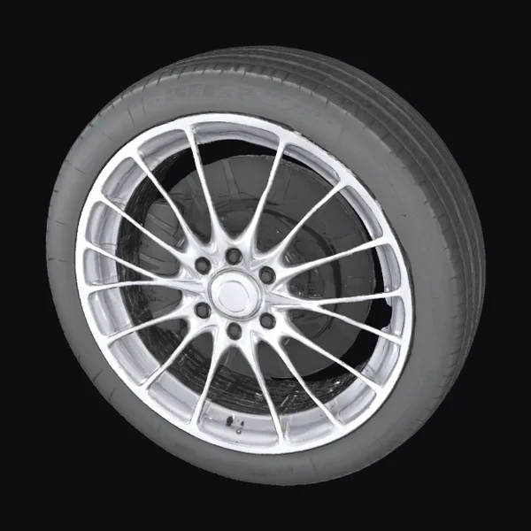 Alloy Wheel with Tire