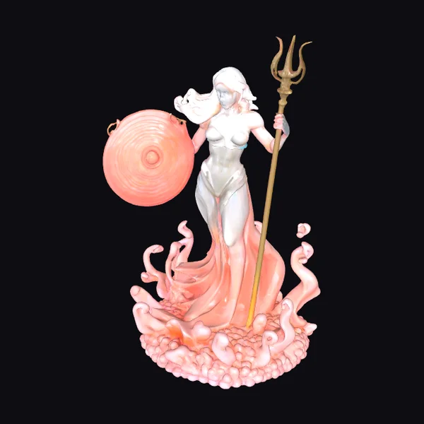 Coral Guardian Statue