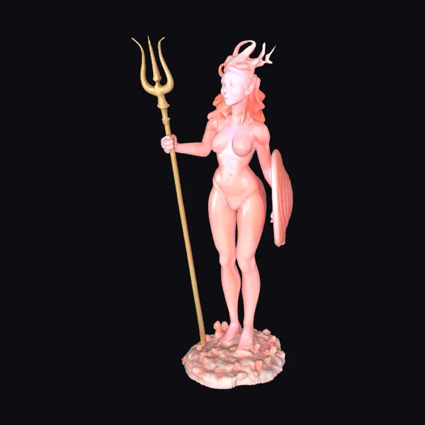 Coral Guardian Statue