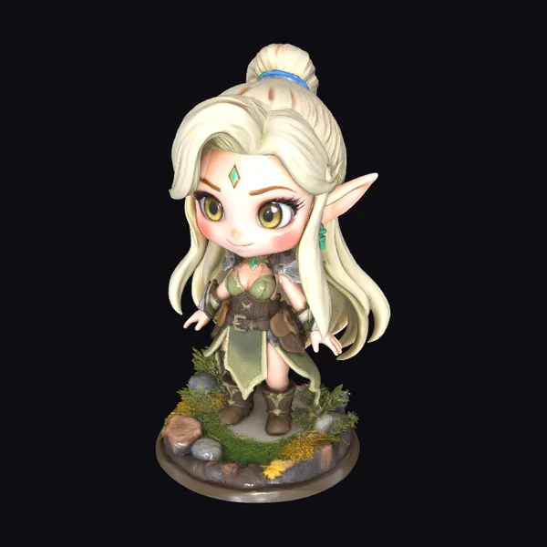 Elegant Elf Female Ranger