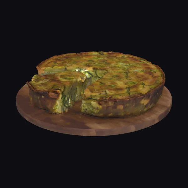 Zucchini Quiche Delight