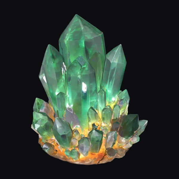 Emerald Crystal Cluster
