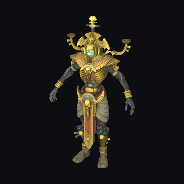 Ancient Golden Warrior