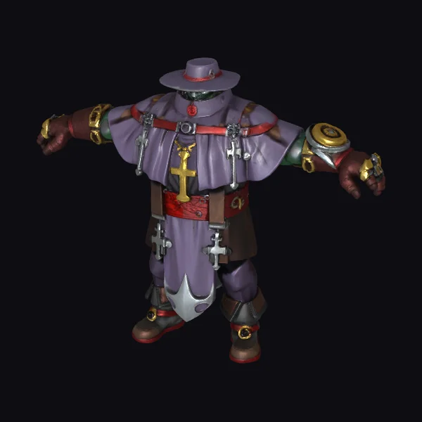 Armored Crusader Figure