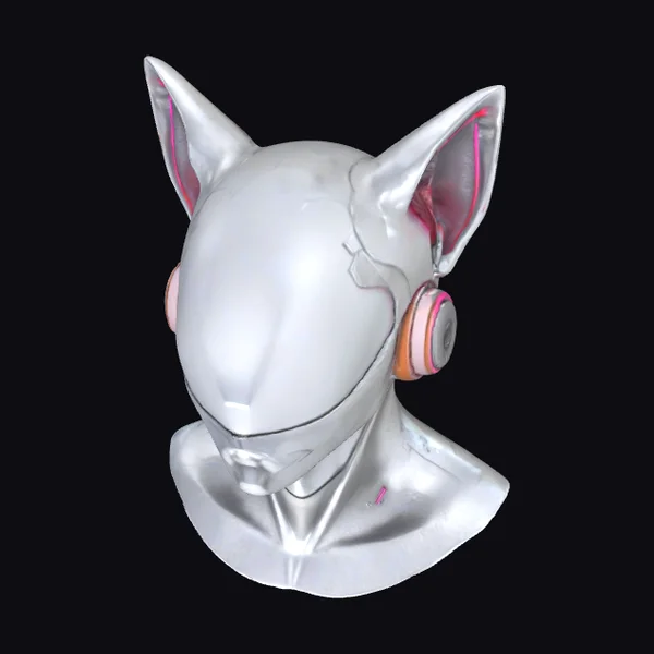 Chrome Fox Ear Visor