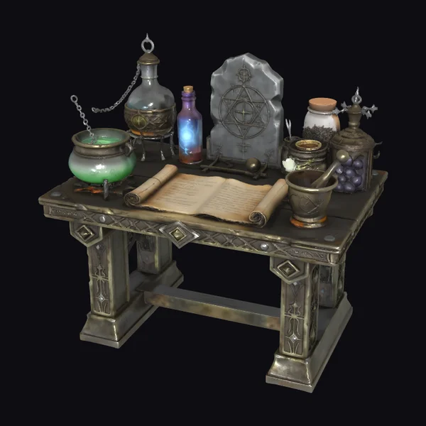 Ancient Alchemy Workbench