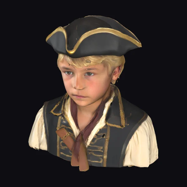 Young Pirate Boy Bust