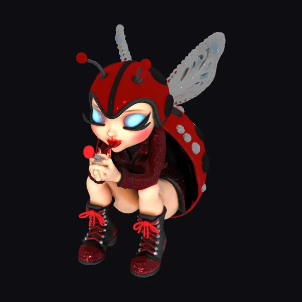 Glamour Ladybug Girl