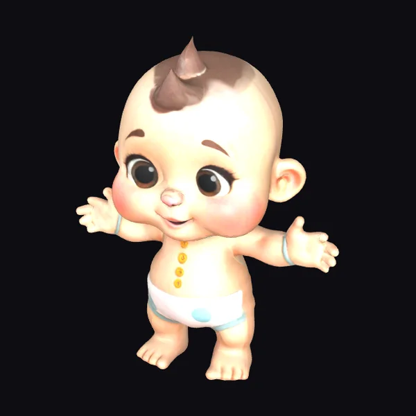 Cartoon Happy Baby