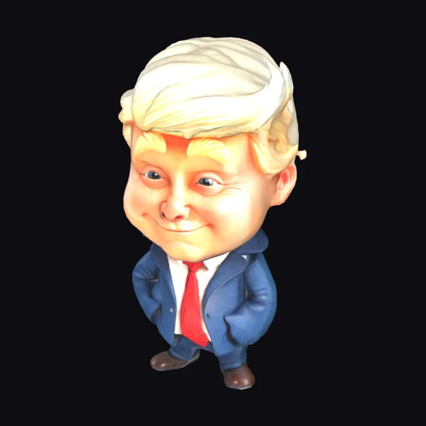 Cartoon Businessman Figure