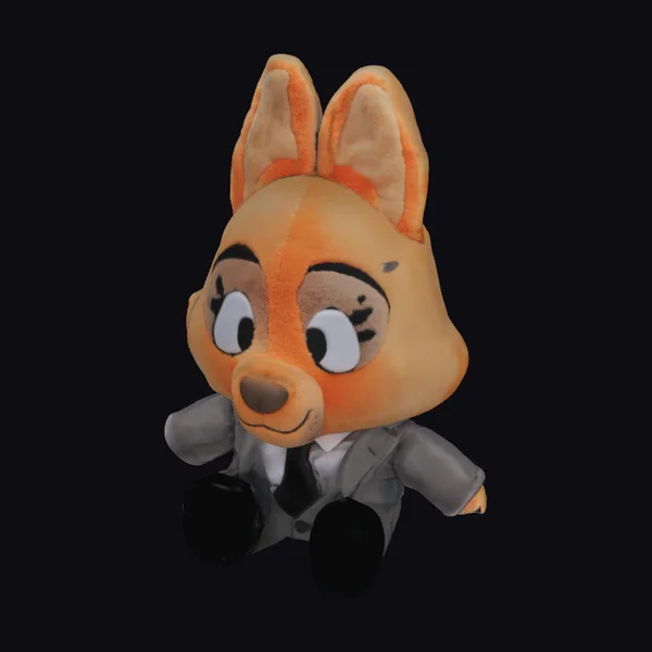 Plush Fox Detective