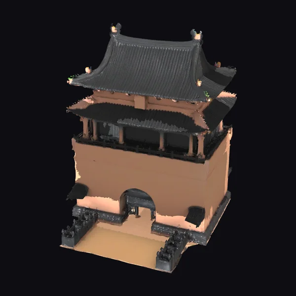 Ancient Chinese Gate Structure