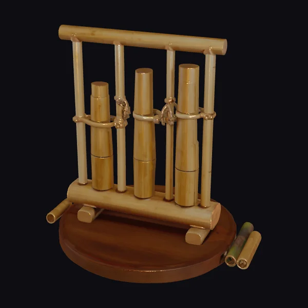 Bamboo Instrument Stand