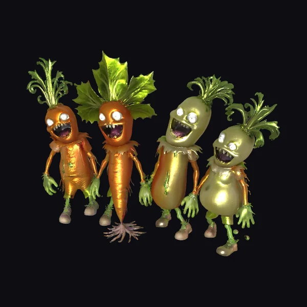 Zombie Vegetable Squad