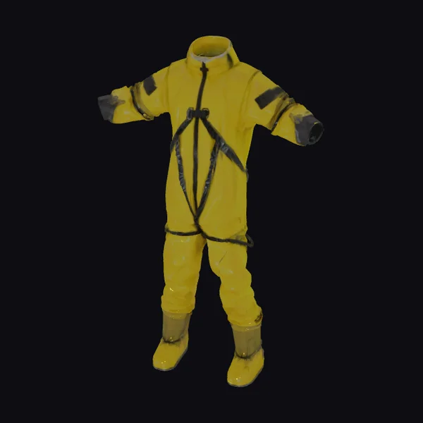 Yellow Hazmat Suit
