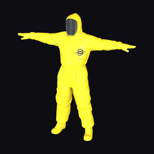 Yellow Hazmat Suit
