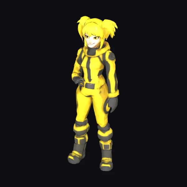 Yellow Female Warrior