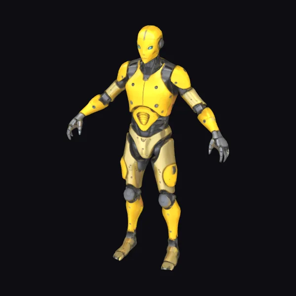 Yellow Robot Sentinel