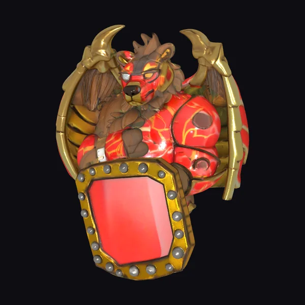 Armored Bear Creature