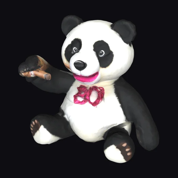 Giant Panda Plushie Cigar