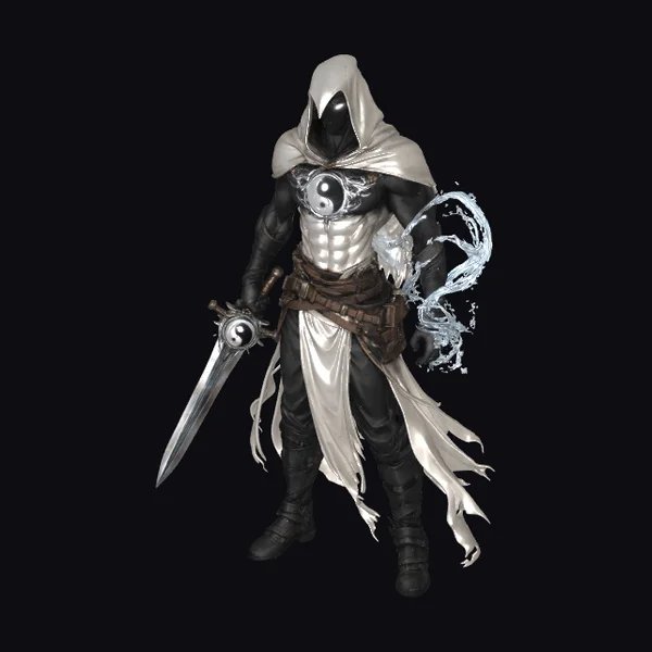 Shadow Warrior with Yin Yang