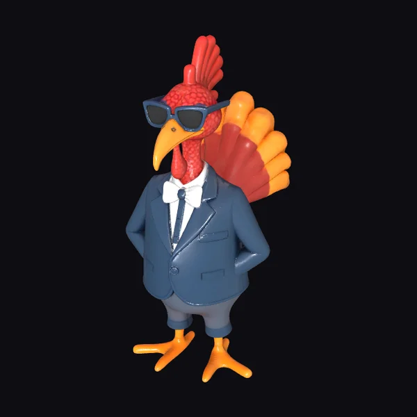 Cute Turkey Businessman